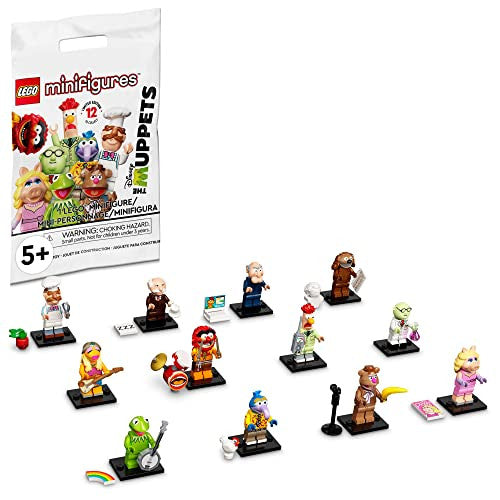 LEGO Minifigures The Muppets Limited Edition Collectible 71033 Toys for Role-Playing or a Figurine Collection A Creative Addition to Any Set for Kids Ages 5 and up (1 of 12 to Collect) (Single Pack)