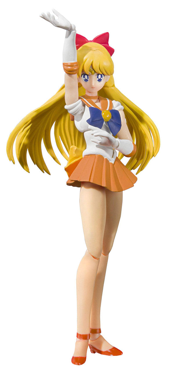 TAMASHII NATIONS Sailor Venus -Animation Color Edition- Pretty Guardian Sailor Moon, Bandai shii Nations S.H. Figuarts