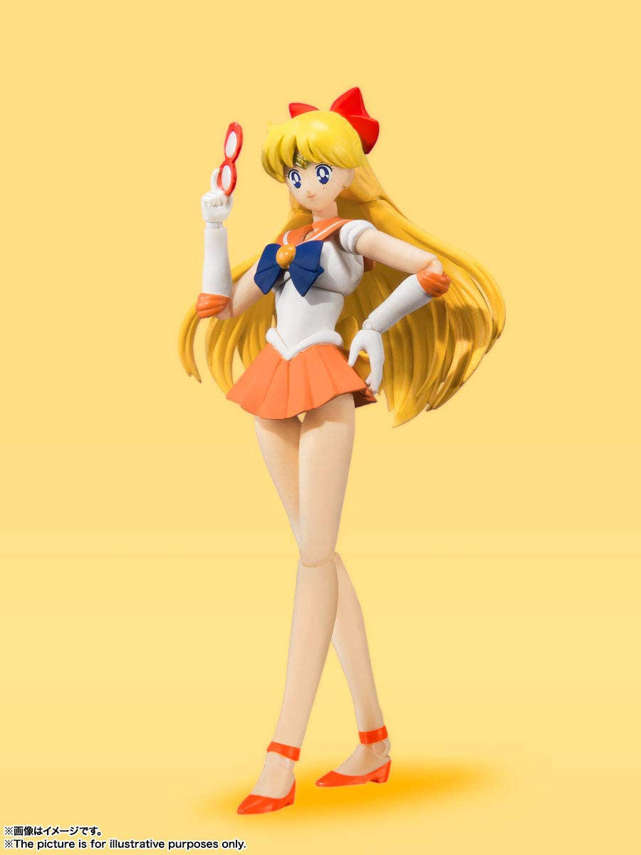 TAMASHII NATIONS Sailor Venus -Animation Color Edition- Pretty Guardian Sailor Moon, Bandai shii Nations S.H. Figuarts