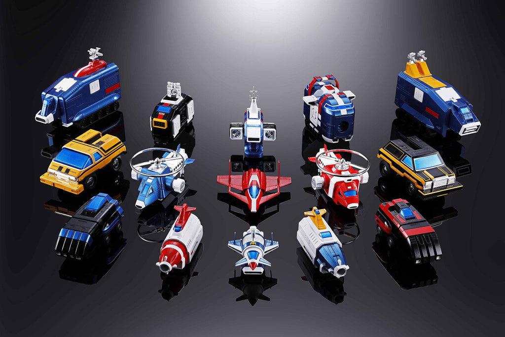 Tamashii Nations Bandai Soul of Chogokin Gx-88 Armored Fleet Dairugger XV, Multi