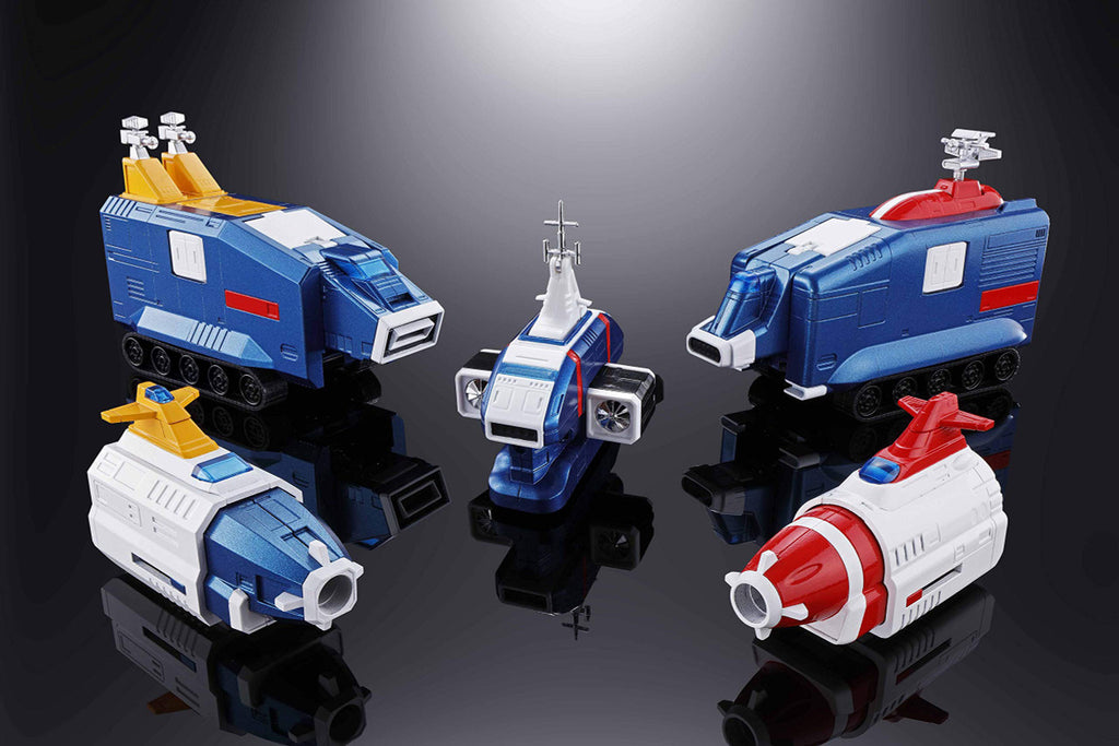 Tamashii Nations Bandai Soul of Chogokin Gx-88 Armored Fleet Dairugger XV, Multi