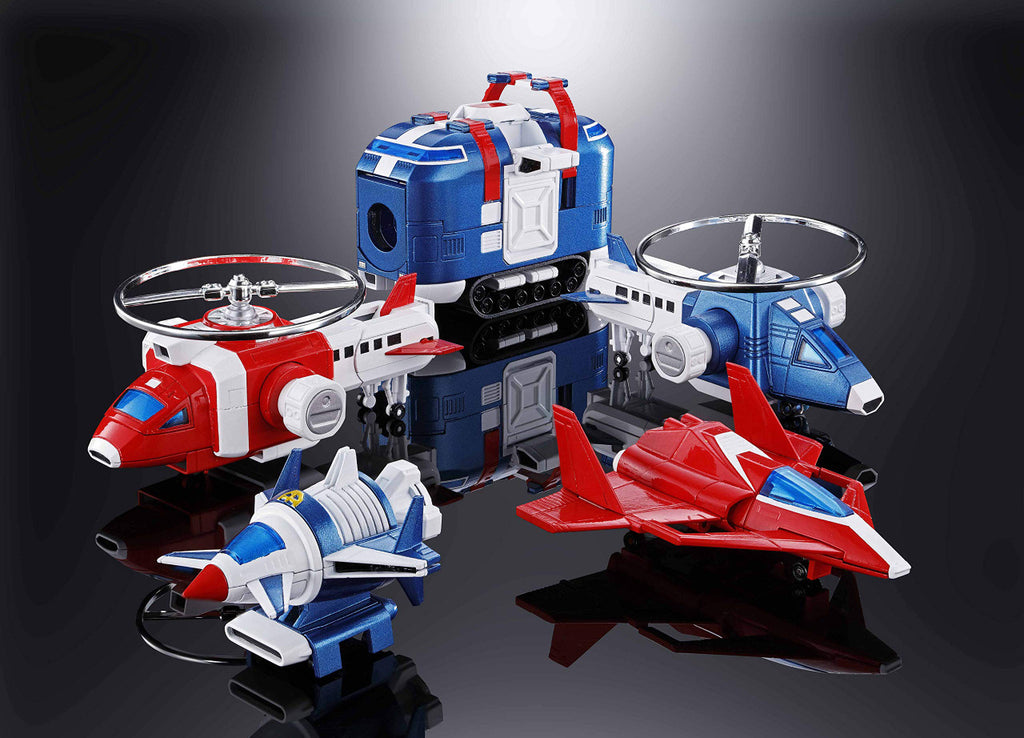 Tamashii Nations Bandai Soul of Chogokin Gx-88 Armored Fleet Dairugger XV, Multi