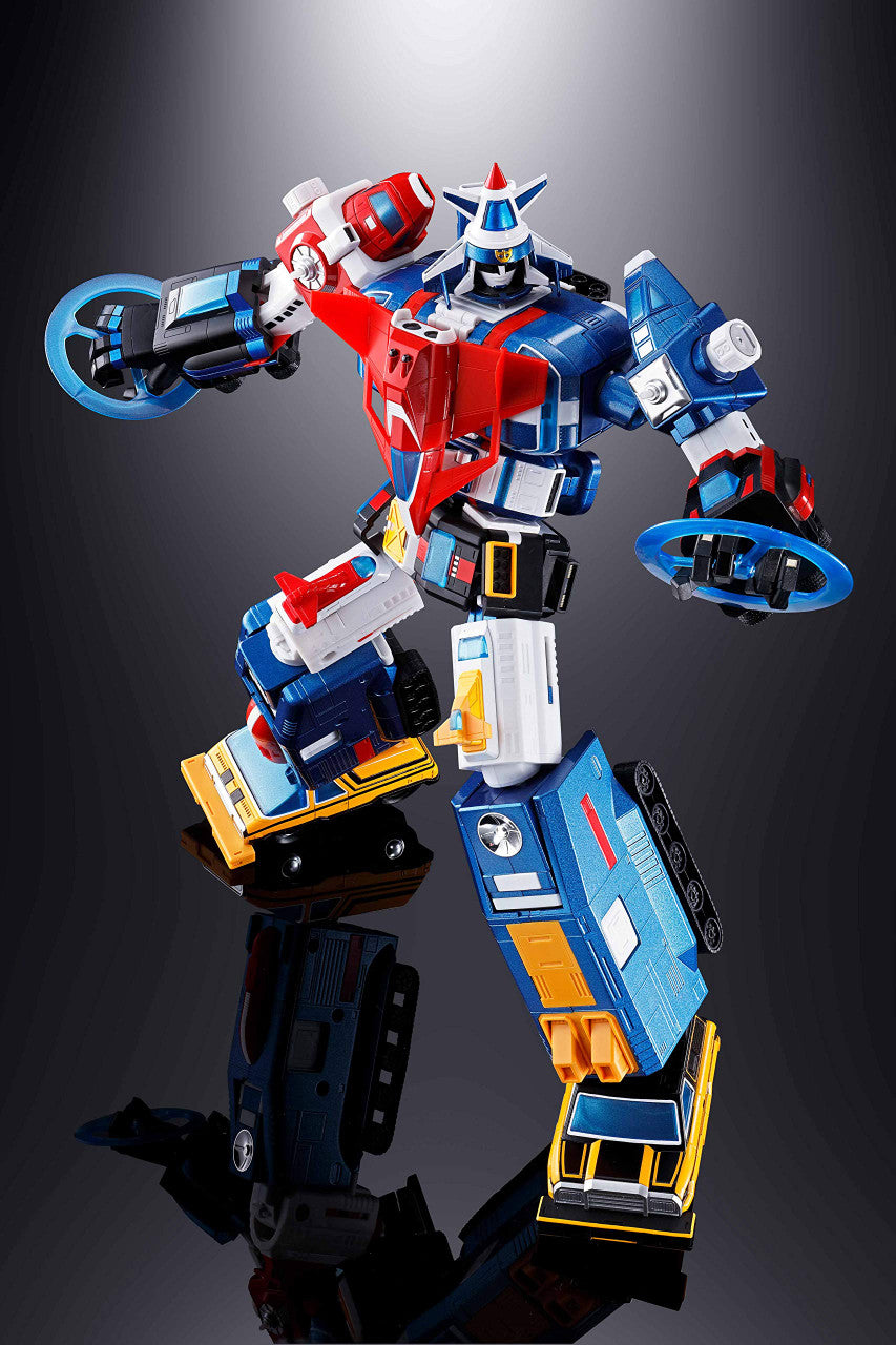 Tamashii Nations Bandai Soul of Chogokin Gx-88 Armored Fleet Dairugger XV, Multi