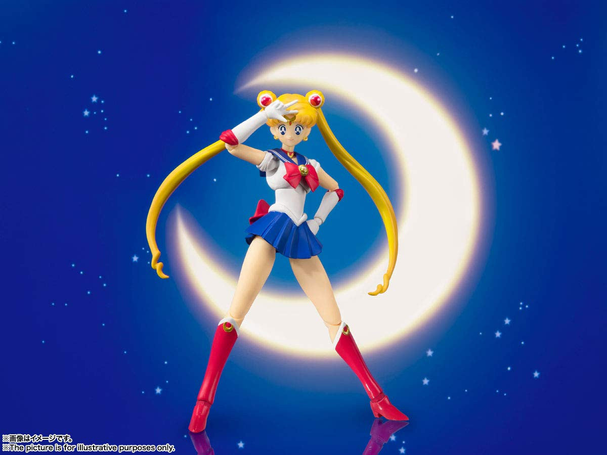 Tamashii Nations Sailor Moon -Animation Color Edition- Pretty Guardian Sailor Moon, Bandai shii Nations S.H. Figuarts