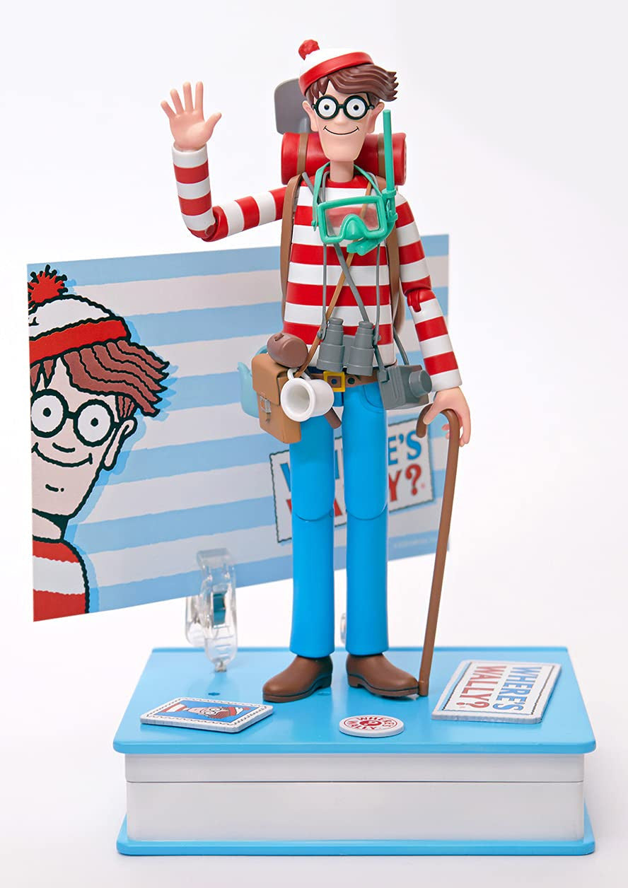 Blitzway - Waldo 1/12th Scale Action Figure (DX ver.) [Where's Waldo?], 5Pro Studio MEGAHERO Series (BZW47950)