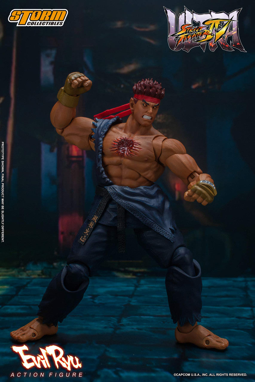Storm Collectibles - Ultimate Street Fighter IV - Evil Ryu, Storm Collectibles Action Figure