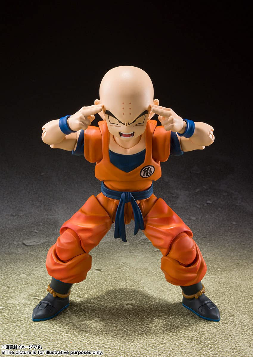 KRILLIN -EARTH'S STRONGEST MAN- "DragonBall Z", Bandai Spirits S.H.Figuarts