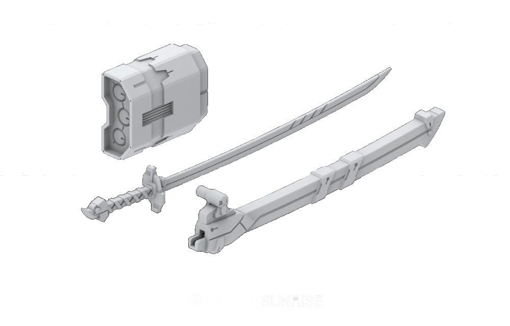 Bandai Hobby MS Launcher 01 Builders Parts HD Action Figure