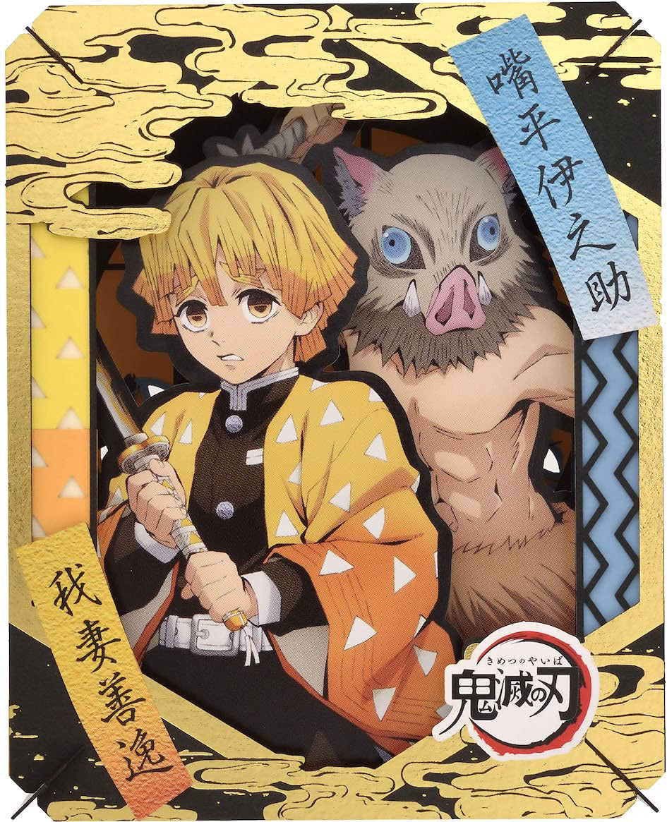 ensky Demon Slayer: Kimetsu no Yaiba Paper Theater - Zenitsu & Inosuke