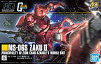 Bandai Hobby Mobile Suit Gundam #234 MS-06S Zaku II, Bandai Spirits HGUC 1/144, BAS5060453, Multi