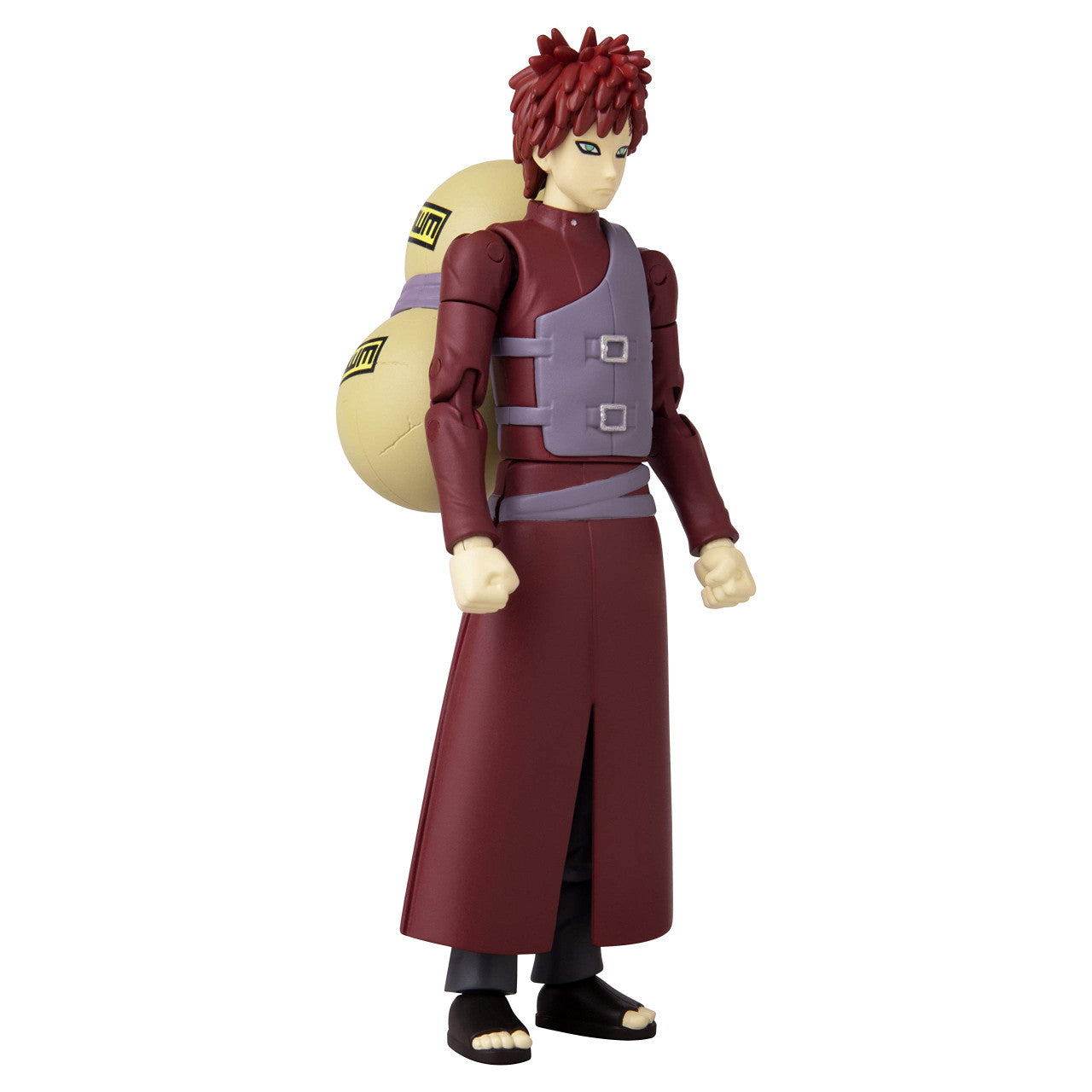 Anime Heroes Naruto Shippuden Gaara Collectible Action Figure 6.5 Inch Fully Articulated Anime Toy Official Licensed Merchandise BA36906