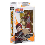 Anime Heroes Naruto Shippuden Gaara Collectible Action Figure 6.5 Inch Fully Articulated Anime Toy Official Licensed Merchandise BA36906