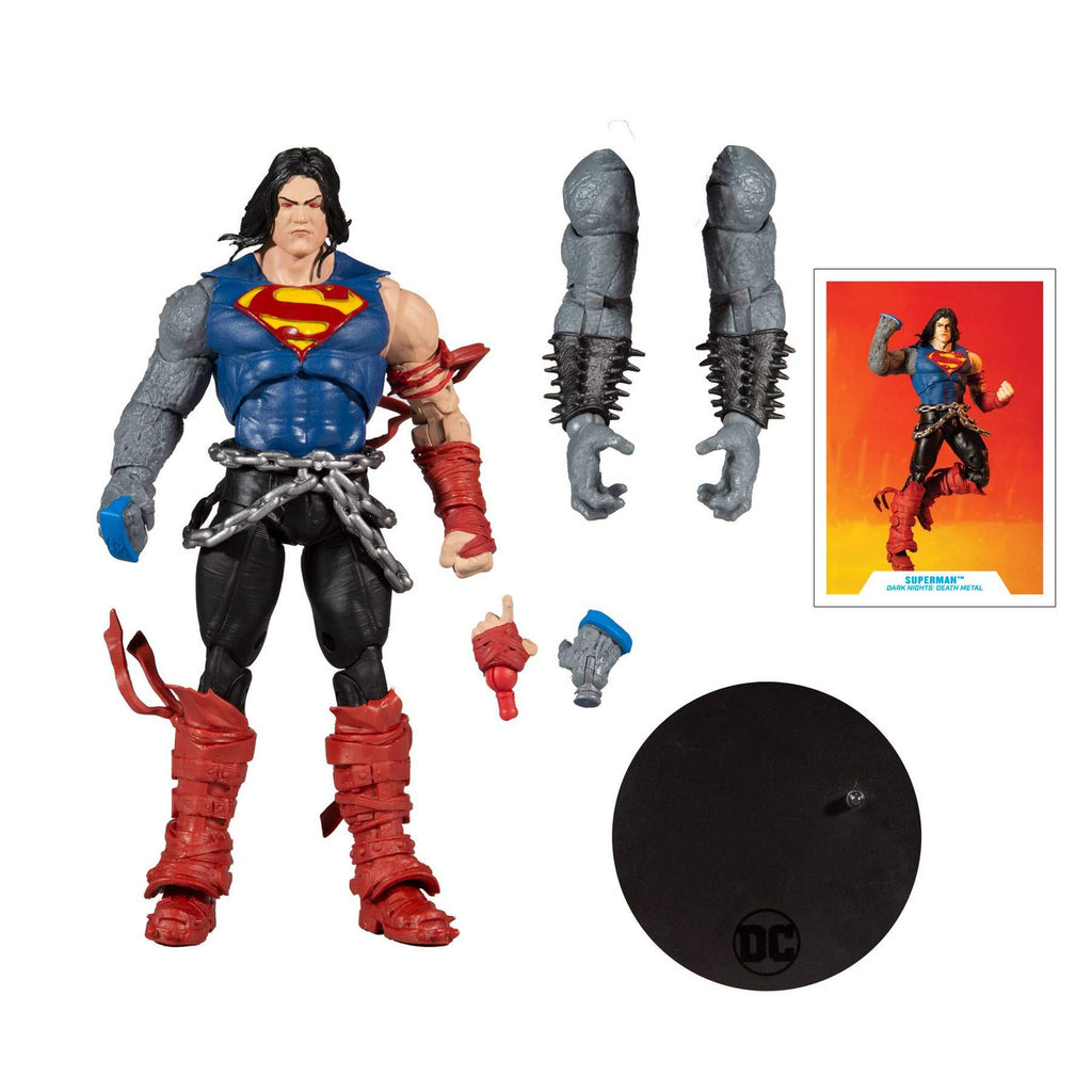 DC Build-A Wave 4 Dark Nights Death Metal Superman Figure
