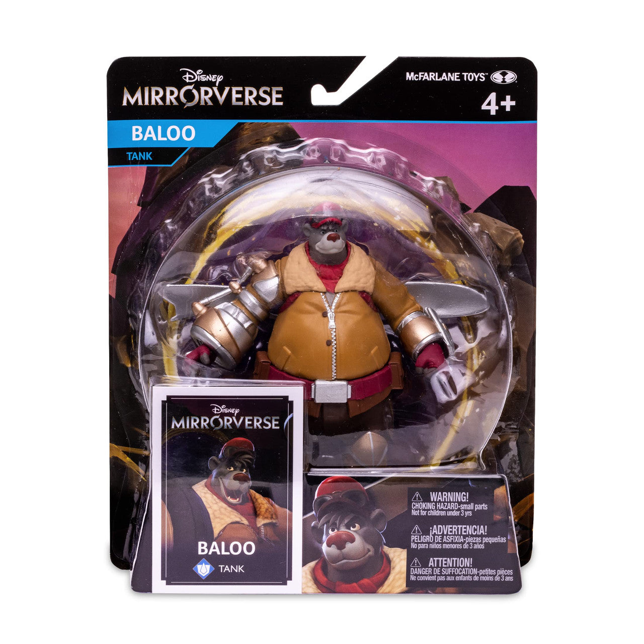Disney Mirrorverse Baloo 5" Action Figure with Accessories