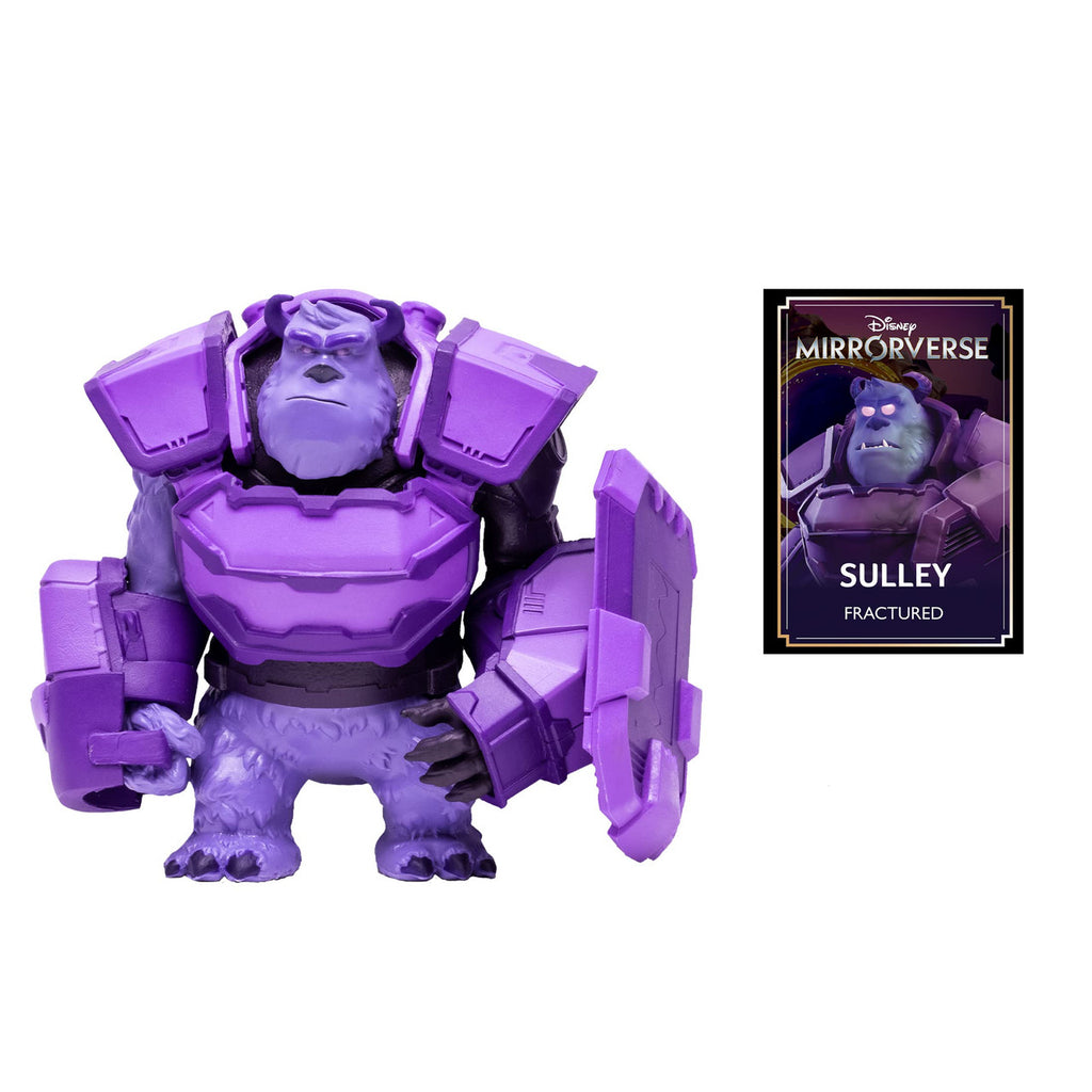 Disney Mirrorverse Sulley (Fractured) 5" Action Figure with Accessories