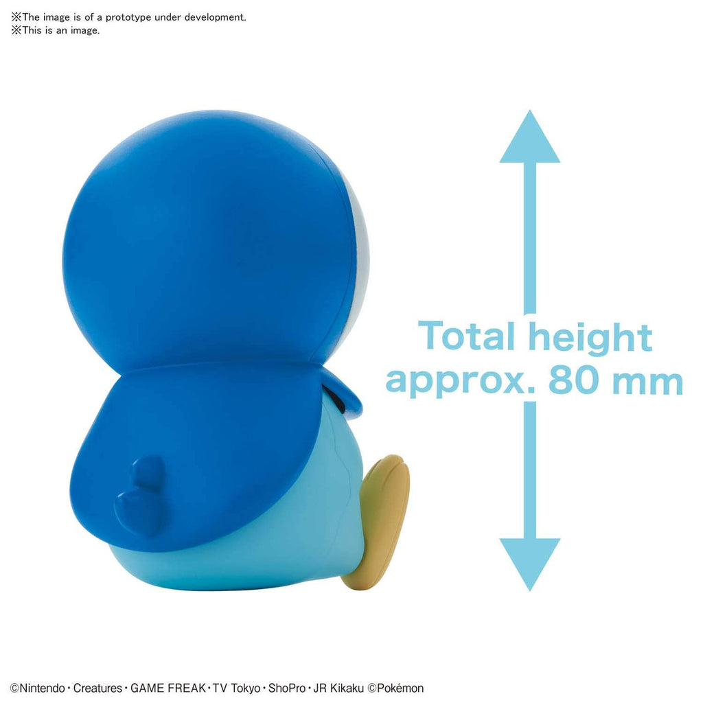 Bandai Hobby - Pokemon 06 Piplup, Bandai Spirits Hobby Pokemon ModelKit Quick!!