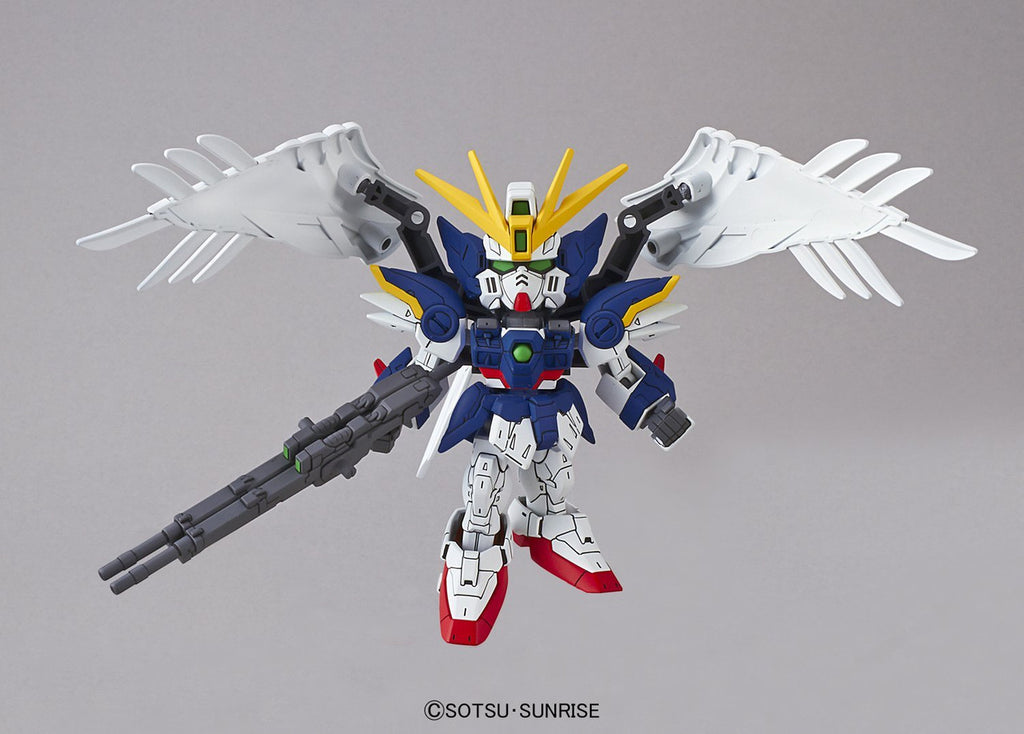 Bandai Hobby SD EX-Standard Wing Gundam Zero Version EW Action Figure, Multi, 8 (BAN202754)