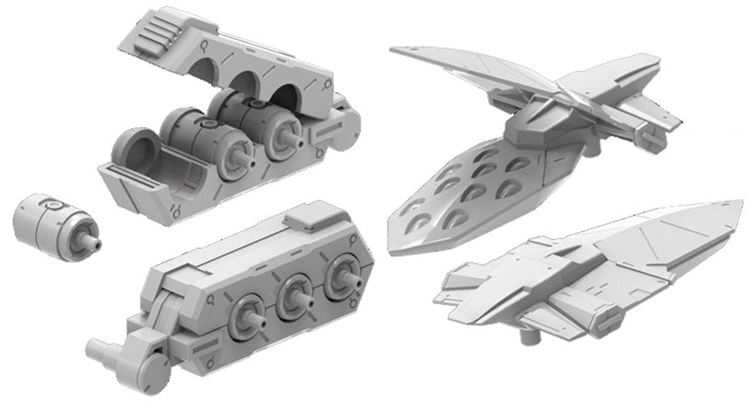 Bandai Hobby Builders Parts HD Funnel 01 Action Figure (Box of 12)