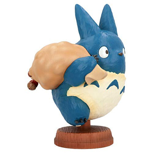 Studio Ghibli via Bluefin Benelic [Found You!] Medium Blue Totoro Statue - My Neighbor Totoro - Official Studio Ghibli Merchandise