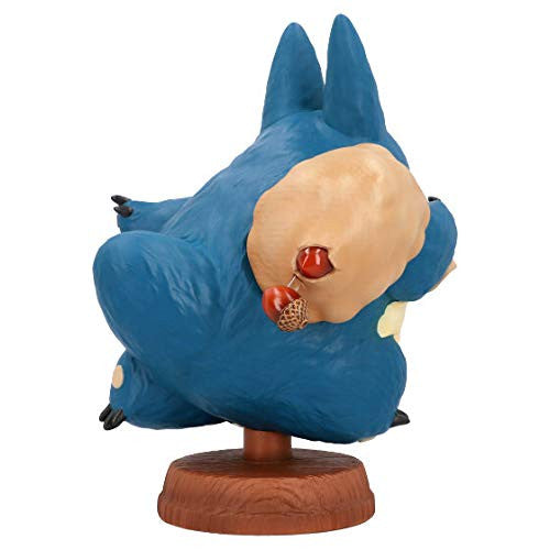 Studio Ghibli via Bluefin Benelic [Found You!] Medium Blue Totoro Statue - My Neighbor Totoro - Official Studio Ghibli Merchandise