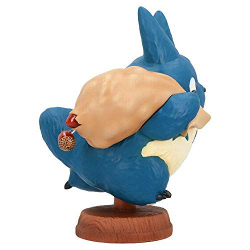Studio Ghibli via Bluefin Benelic [Found You!] Medium Blue Totoro Statue - My Neighbor Totoro - Official Studio Ghibli Merchandise