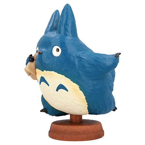 Studio Ghibli via Bluefin Benelic [Found You!] Medium Blue Totoro Statue - My Neighbor Totoro - Official Studio Ghibli Merchandise