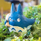 Studio Ghibli via Bluefin Benelic [Found You!] Medium Blue Totoro Statue - My Neighbor Totoro - Official Studio Ghibli Merchandise