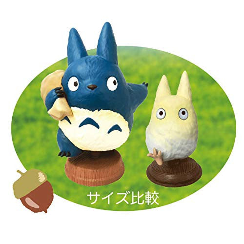 Studio Ghibli via Bluefin Benelic [Found You!] Medium Blue Totoro Statue - My Neighbor Totoro - Official Studio Ghibli Merchandise