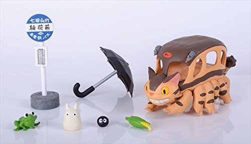 Ensky My Neighbor Totoro Catbus Nosechara Stacking Figure Assortment (NOS-51) - Official Studio Ghibli Merchandise