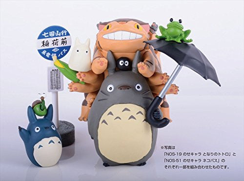 Ensky My Neighbor Totoro Catbus Nosechara Stacking Figure Assortment (NOS-51) - Official Studio Ghibli Merchandise