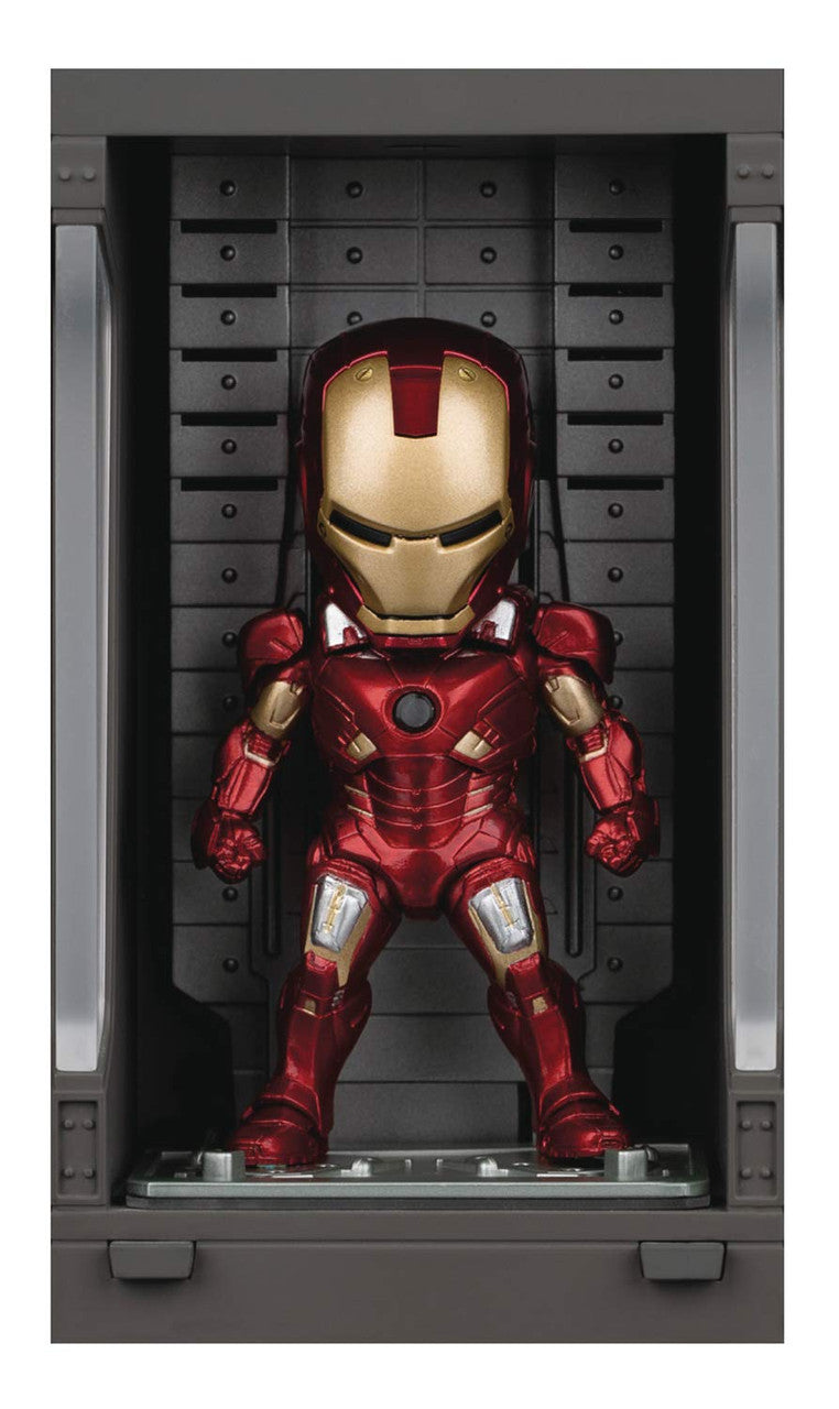 Iron Man 3: Iron Man Mk VII with Hall of Armor Mea-015 Mini Egg Attack Figure