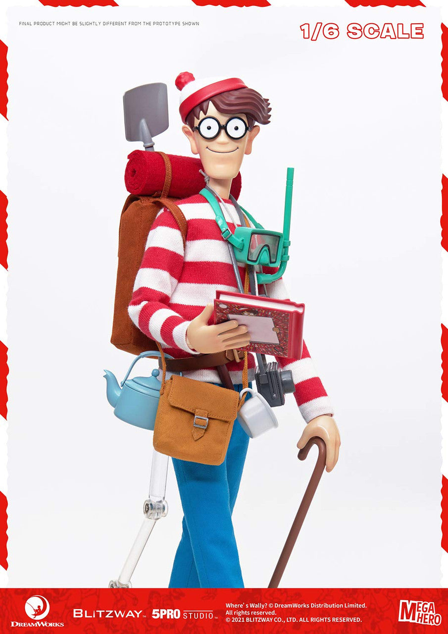Blitzway - Waldo 1/6th Scale Action Figure [Where's Waldo?], 5Pro Studio MEGAHERO Series (BZW47948)