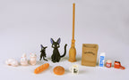 Studio Ghibli via Bluefin Ensky Kiki's Delivery Service Jiji Assortment Stacking Figure - Official Studio Ghibli Merchandise