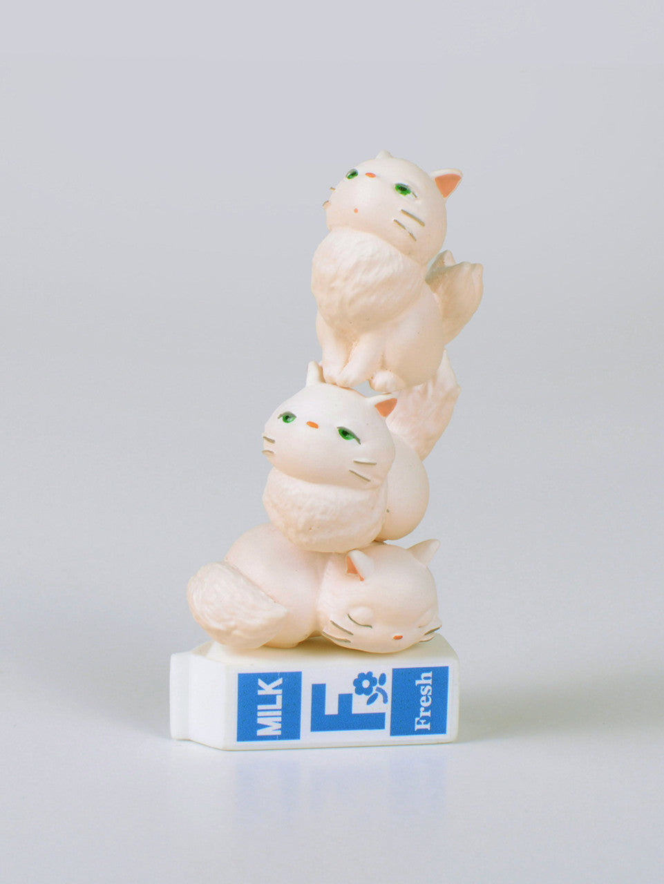 Studio Ghibli via Bluefin Ensky Kiki's Delivery Service Jiji Assortment Stacking Figure - Official Studio Ghibli Merchandise