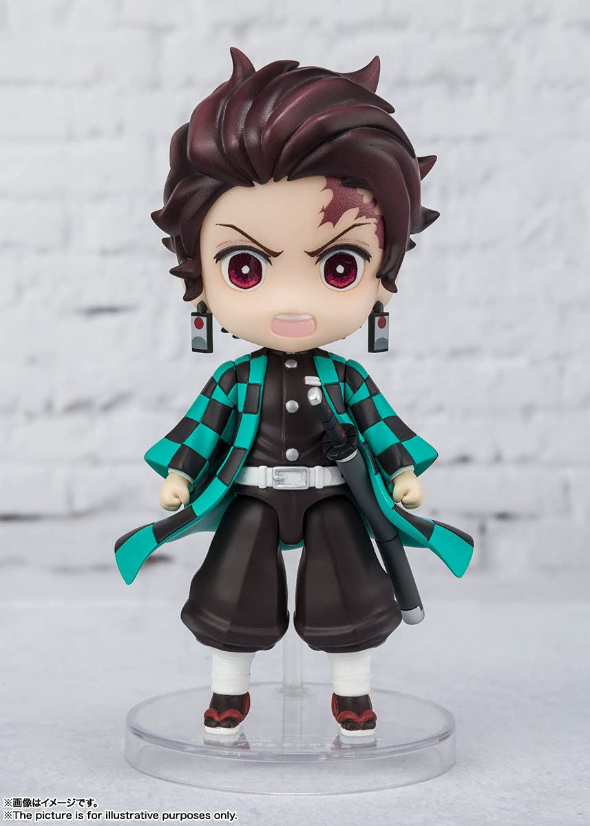 Tanjiro Kamado Water Breathing Demon Slayer Kimetsu no Yaiba, Bandai Spirits Figuarts mini BAS62126