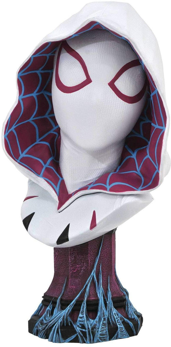 DIAMOND SELECT TOYS Legends in 3-Dimensions: Marvel Spider-Gwen 1:2 Scale Resin Bust
