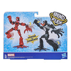 Spider-Man Bend and Flex Venom vs. Carnage Action Figure Set