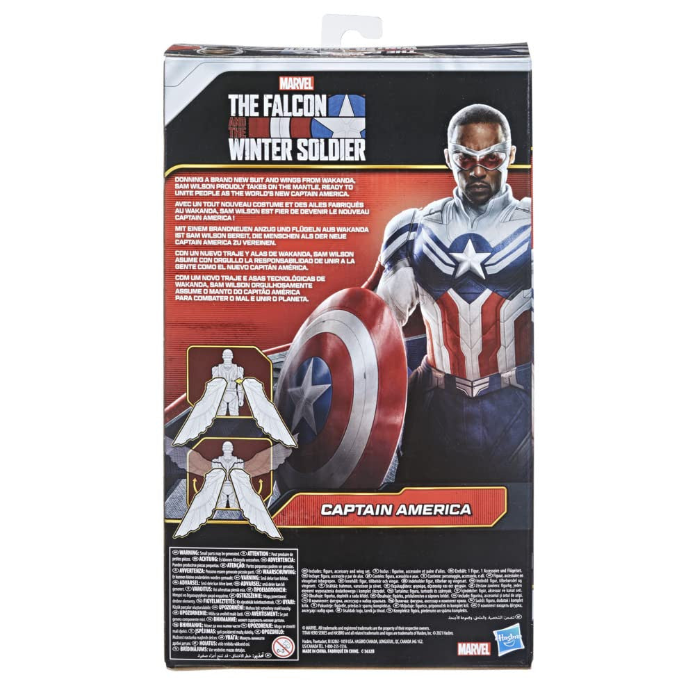 Marvel Titan Hero Series Captain America 12-Inch Figure