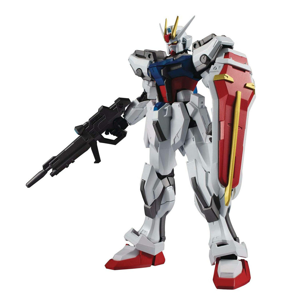 Tamashi Nations GAT-X105 Strike Gundam Mobile Suit Gundam Seed, Bandai Gundam Universe
