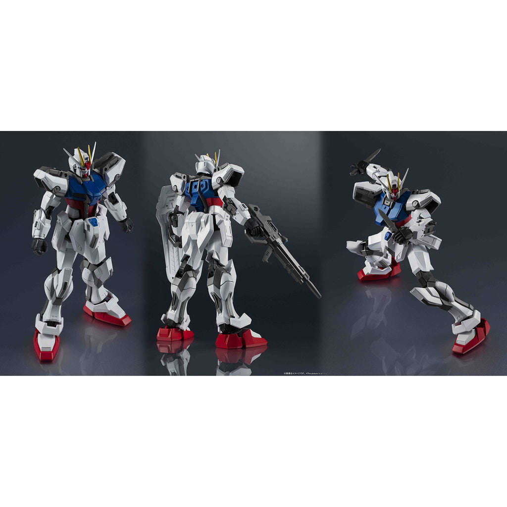 Tamashi Nations GAT-X105 Strike Gundam Mobile Suit Gundam Seed, Bandai Gundam Universe