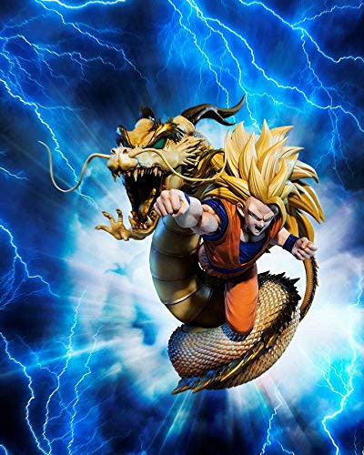 Tamashii Nations [Extra Battle] Super Saiyan 3 Son Goku -Dragon Fist Explosion Dragon Ball Z, Bandai Spirits Figuarts Zero
