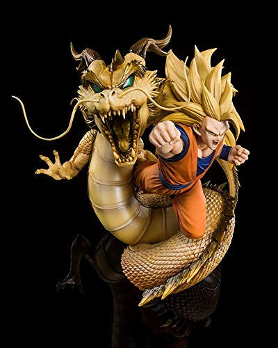 Tamashii Nations [Extra Battle] Super Saiyan 3 Son Goku -Dragon Fist Explosion Dragon Ball Z, Bandai Spirits Figuarts Zero