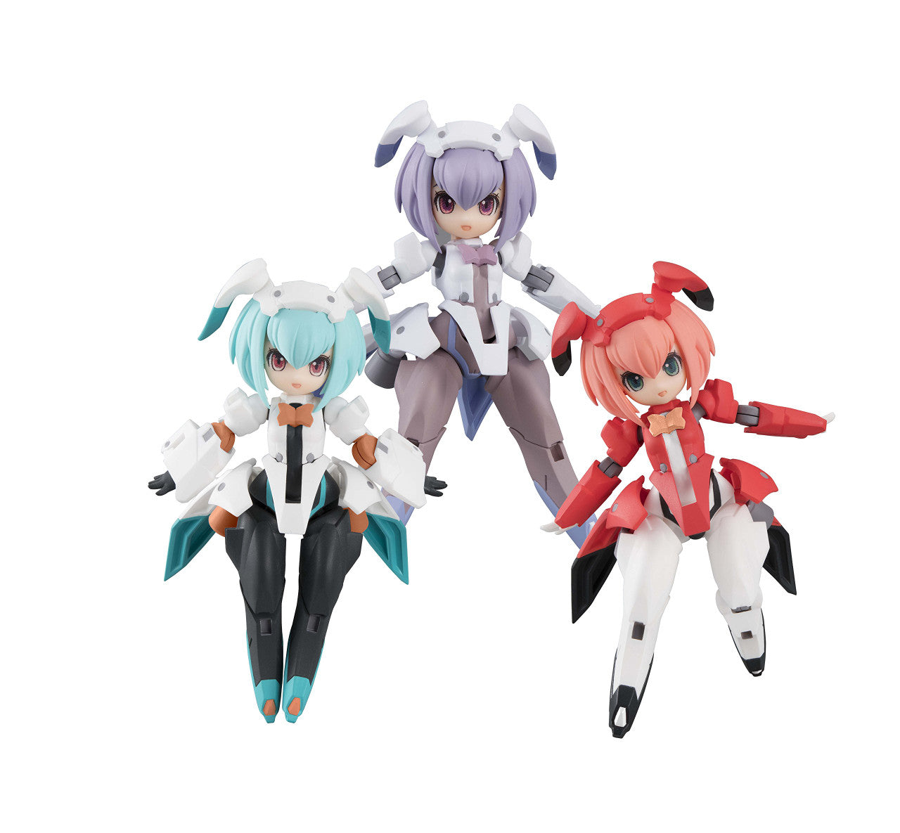 MegaHouse Desktop Army - F-616s Flare Nabbit Sisters [Desktop Army]