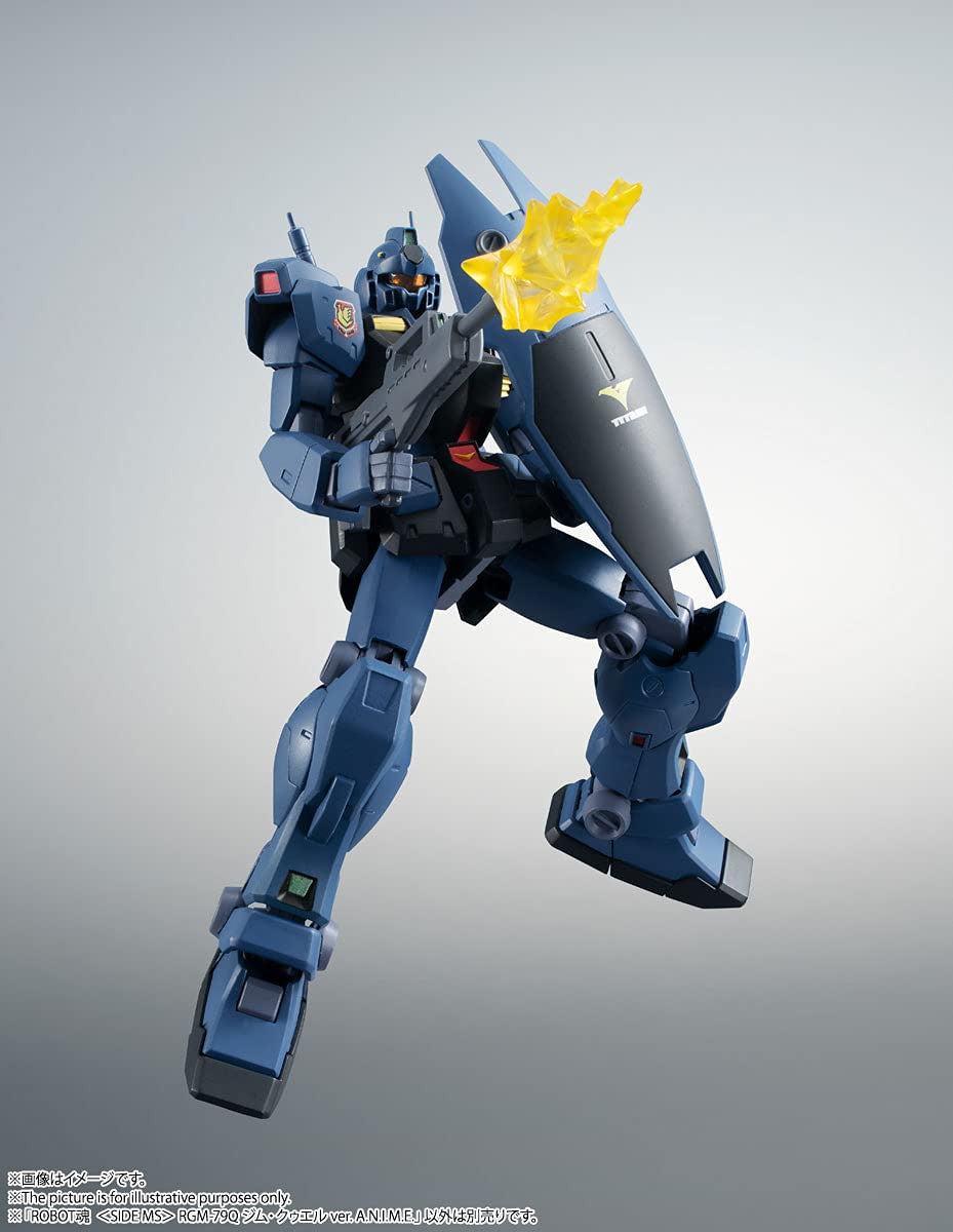 Tamashii Nations Robot Spirits - RGM-79Q GM Quel ver. A.N.I.M.E. [Mobile Suit Gundam 0083 Stardust Memory], Bandai Spirits Metal Robot Spirits (BAS61698)