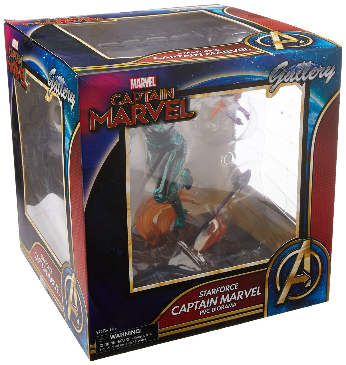 MARVEL GALLERY CAPTAIN MARVEL MOVIE STARFORCE PVC FIGURE