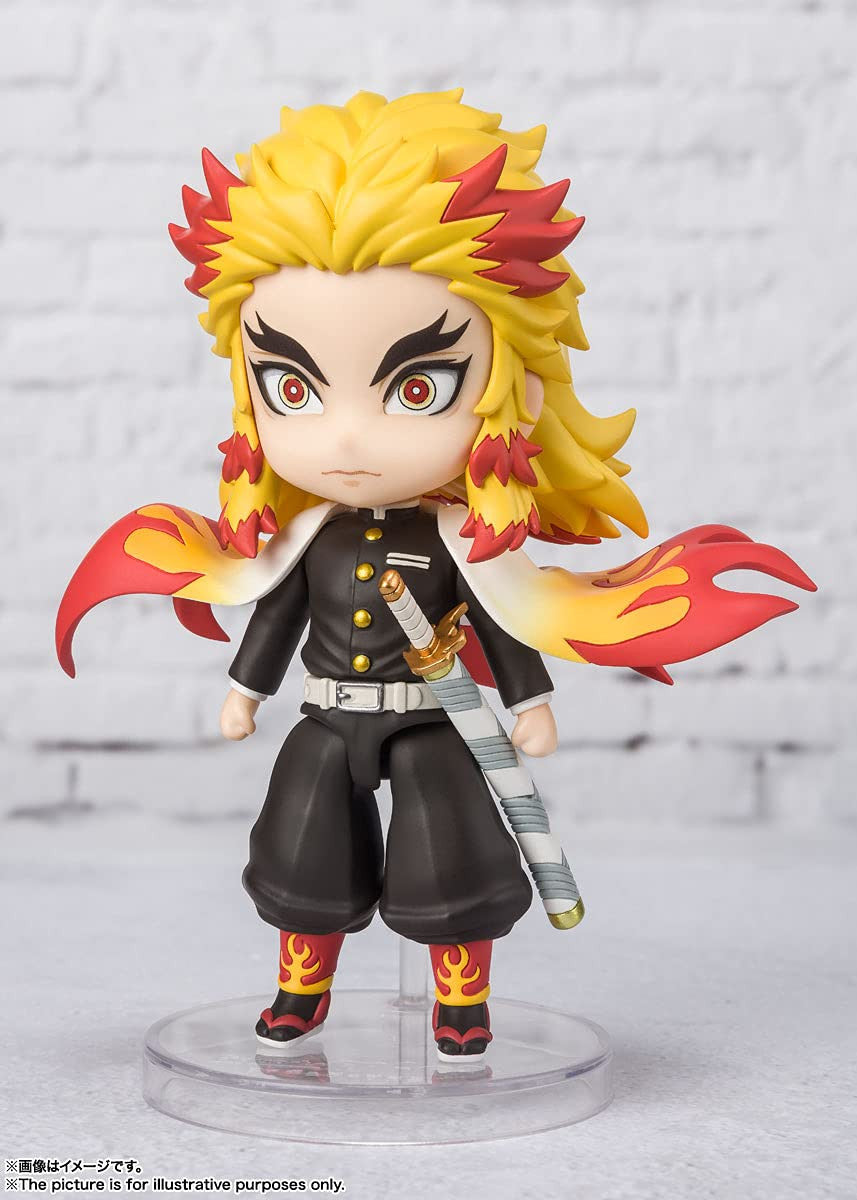 Tamashii Nations Figuarts Mini - Kyojuro Rengoku -Flame Breathing- [Demon Slayer: Kimetsu no Yaiba], Bandai Spirits Figuarts Mini Figure