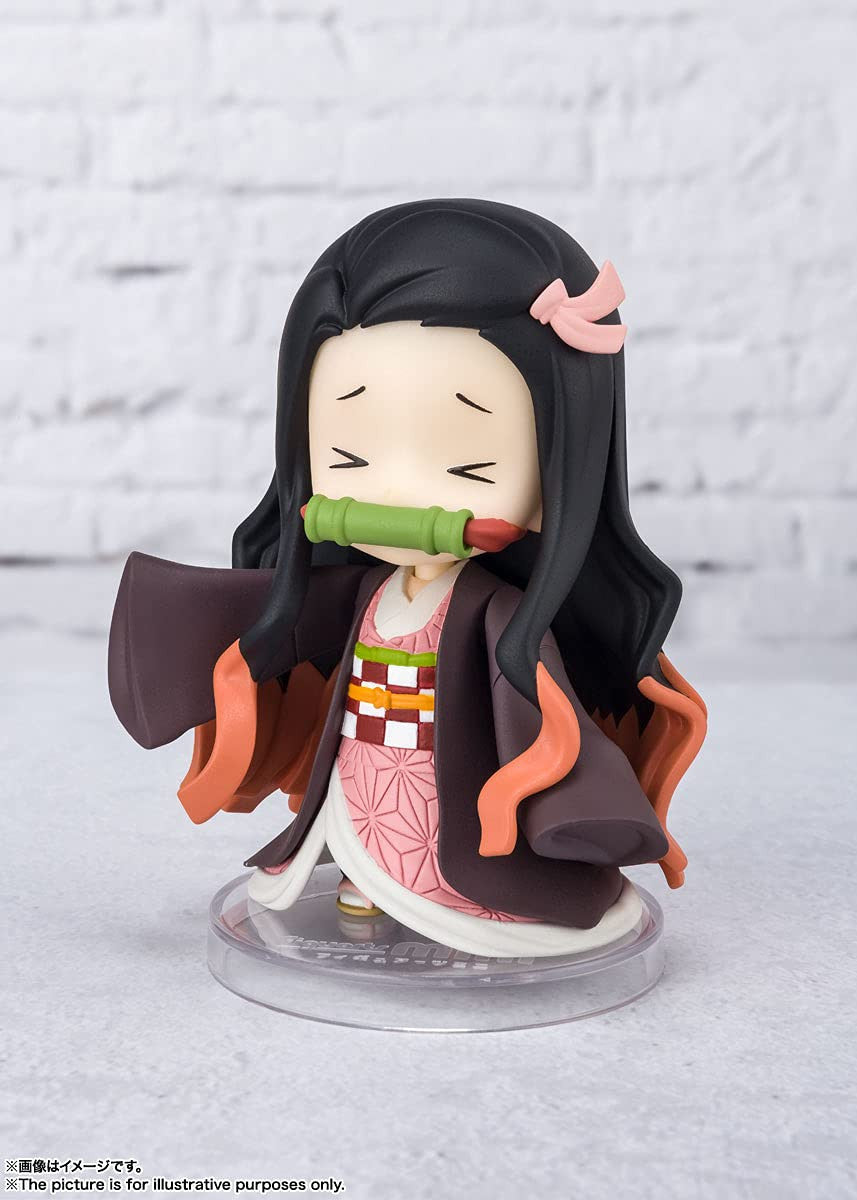 Tamashii Nations Figuarts Mini - Little Nezuko [Demon Slayer], Bandai Spirits Figuarts Mini Action Figure (BAS61743)