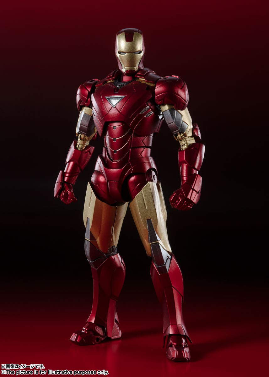 TAMASHII NATIONS Iron Man Mark 6 - Edition Avengers, Bandai Spirits S.H.Figuarts
