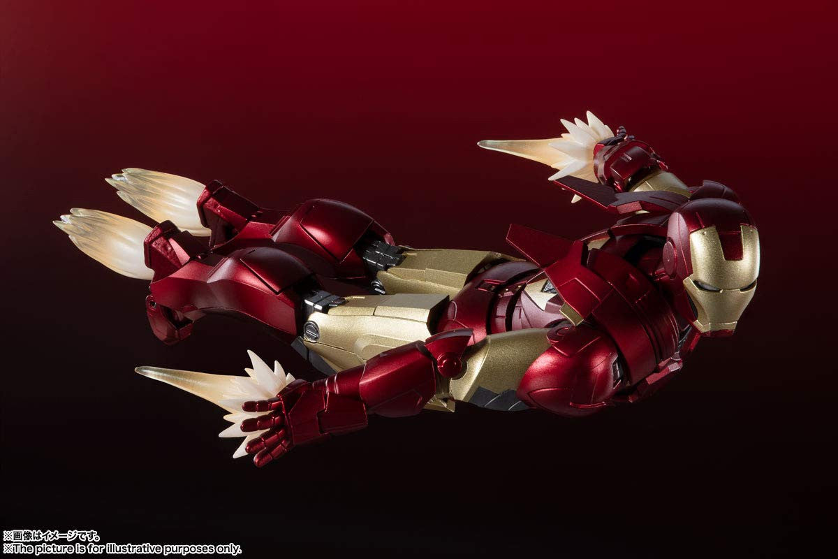 TAMASHII NATIONS Iron Man Mark 6 - Edition Avengers, Bandai Spirits S.H.Figuarts