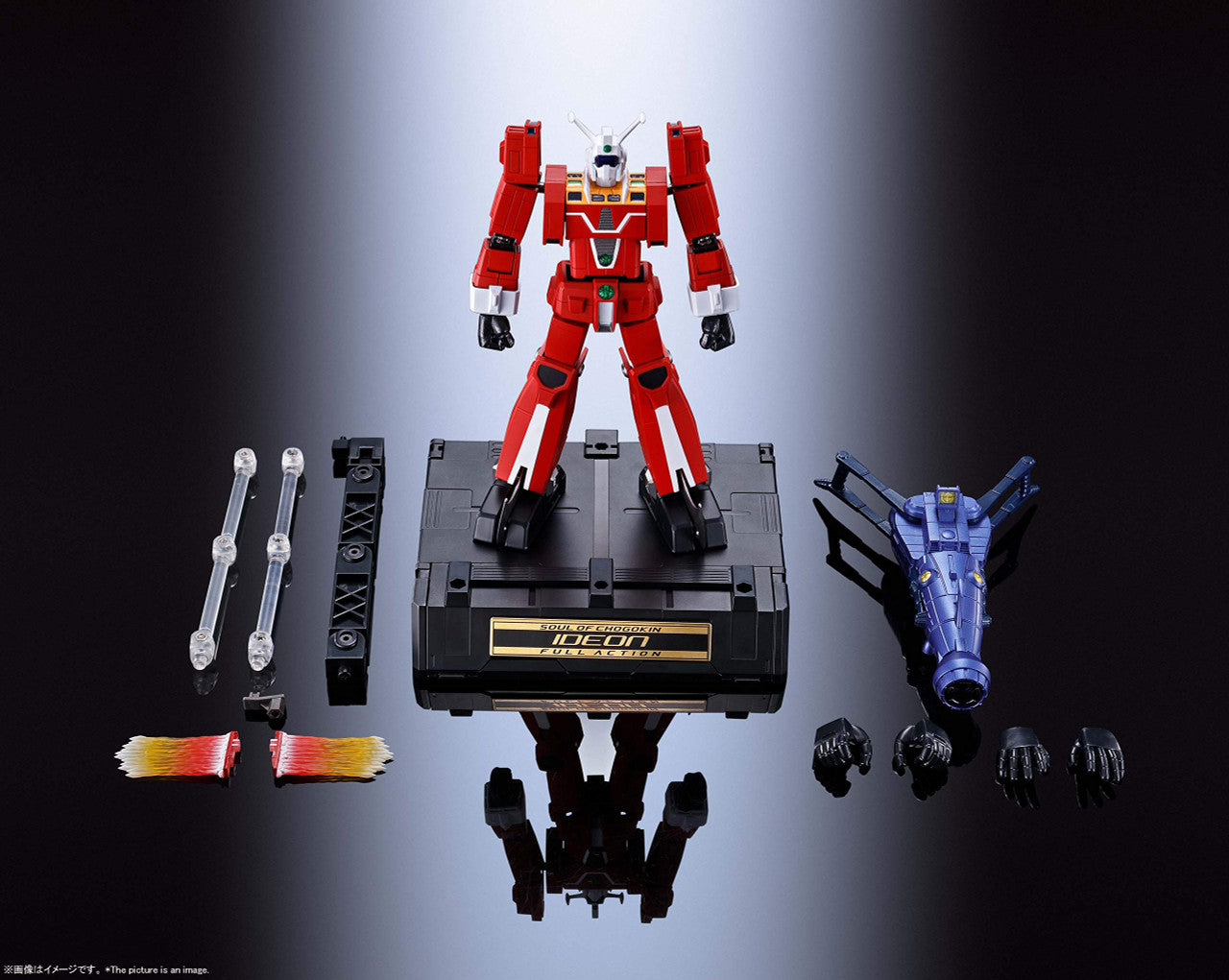 TAMASHII NATIONS Bandai Soul of Chogokin GX-92 Ideon F.A. Space Runaway Ideon Action Figure